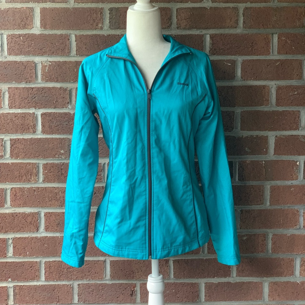 Reebok Teal Windbreaker